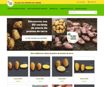 Plant-Pommesdeterre.fr(Plants de Pomme de Terre) Screenshot