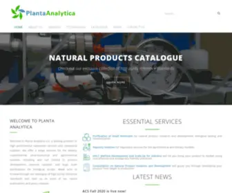 Plantaanalytica.com(Planta Analytica) Screenshot