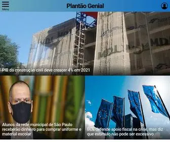 Plantaogenial.com(Plantão Genial) Screenshot