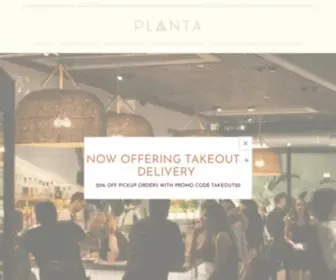Plantarestaurants.com(Based restaurants in North America) Screenshot