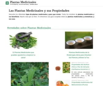Plantas-Medicinales.es(Plantas Medicinales) Screenshot