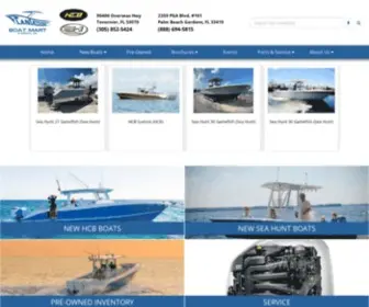 Plantationboat.com(Home Plantation Boat Mart & Marina) Screenshot