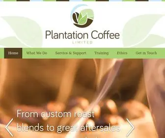 Plantationcoffee.co.uk(Private Label Quality Coffee) Screenshot