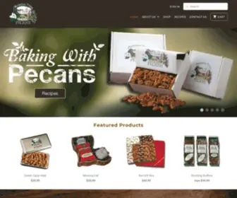 Plantationpridepecans.com(Plantation Pride Pecans are grown in our very own orchards located in the Red River Valley) Screenshot
