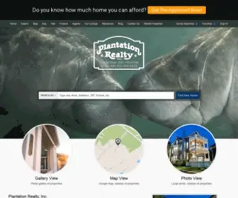 Plantationrealtylistings.com(Plantation Realty Inc) Screenshot