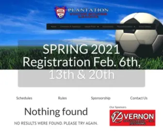 Plantationyouthsoccer.com(Plantationyouthsoccer) Screenshot