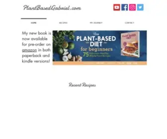 Plantbasedgabriel.com(Simple Healthy Vegan Recipes) Screenshot