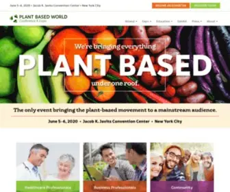 Plantbasedworldexpo.com(Plant Based World Conference & Expo) Screenshot