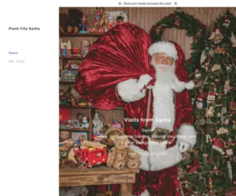 Plantcitysanta.com(Visits from Santa) Screenshot