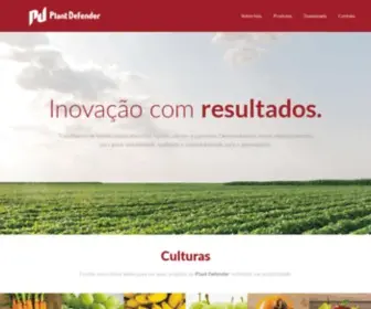 Plantdefender.com.br(Plant Defender) Screenshot