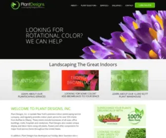 Plantdesigns.com(Our Story) Screenshot