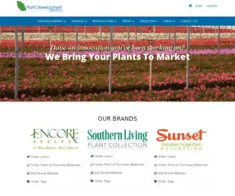 Plantdevelopment.com(Plant Development Services) Screenshot