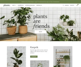 Plantebudapest.com(Kezdőlap) Screenshot