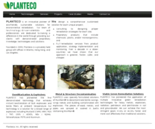 Planteco.com(Planteco) Screenshot