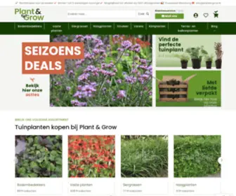 Plantengrow.nl(Planten bestel je online op) Screenshot