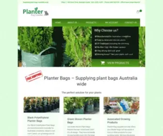 Planterbags.com.au(Planter bags) Screenshot