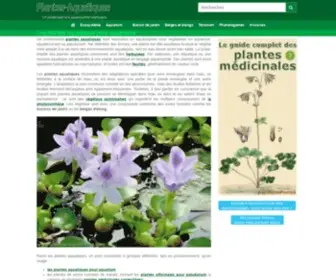 Plantes-Aquatiques.com(Les plantes aquatiques en aquariophilie) Screenshot