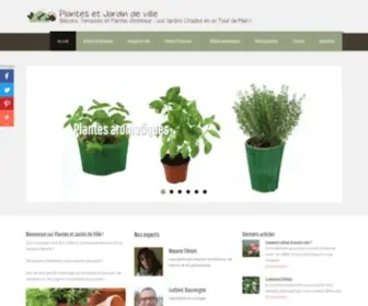 Plantes-ET-Jardin-DE-Ville.com(Plantes et jardin de ville) Screenshot