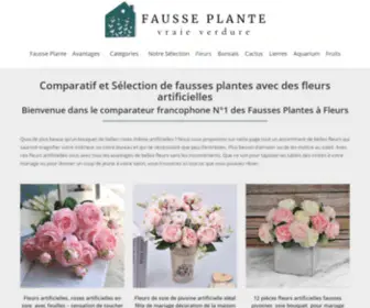 Plantes-ET-Sante.com(Fausse fleur) Screenshot