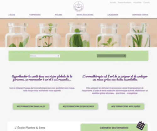 Plantes-ET-Sens.fr(Plantes) Screenshot