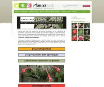 Plantes-Web.fr(Fougères) Screenshot