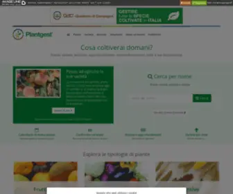Plantgest.com(Di piante da frutto e orticole) Screenshot