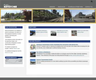 Planthekeystone.com(Passenger Rail) Screenshot