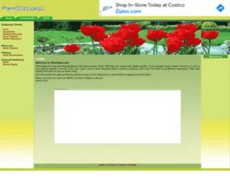 Plantideas.com(Plant Ideas) Screenshot