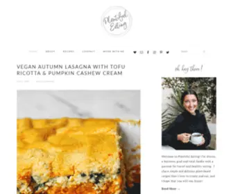 Plantifuleating.ca(Plantiful Eating) Screenshot