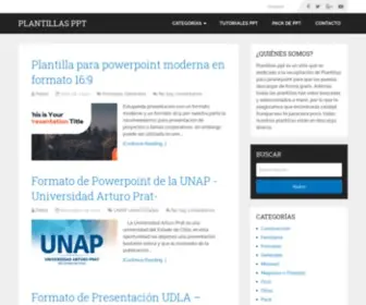 Plantillasppt.com(Plantillas ppt) Screenshot