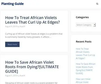Plantinguide.com(Planting Guide) Screenshot