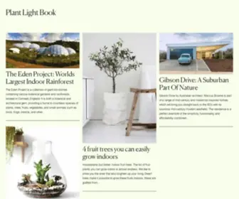 Plantlightbook.net(Small improvements of living) Screenshot