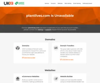 Plantlives.com(Gardens) Screenshot