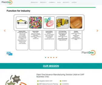 Plantoneintl.com(Plant One Company Limited) Screenshot