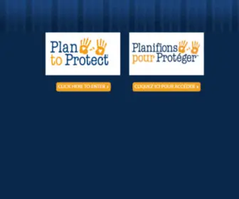 Plantoprotect.com(Plan to Protect) Screenshot