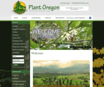 Plantoregon.com(Plant Oregon) Screenshot