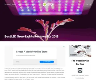 Plantozoid.com(Best LED Grow Lights Reviews Guide For) Screenshot