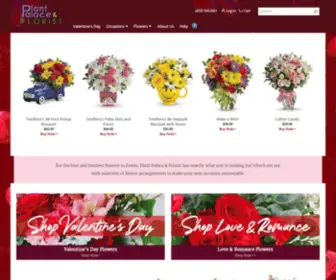 Plantpalace.com(Erwin Florist) Screenshot