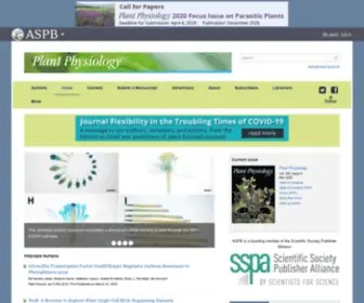 Plantphysiol.org(Plant Physiology) Screenshot