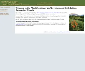 Plantphys.net(Plant Physiology and Development) Screenshot