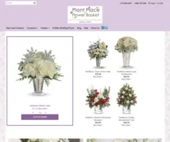 Plantplaceflowerbasket.com(Amherst Florist) Screenshot