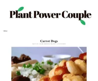 Plantpowercouple.com(Plant Power Couple) Screenshot