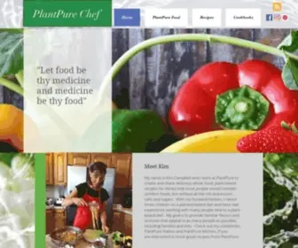 Plantpurechef.com(PlantPure Chef) Screenshot