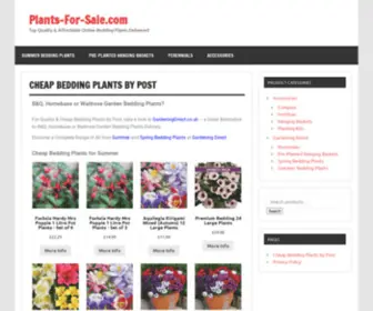 Plants-For-Sale.com(Cheap Bedding Plants by Post) Screenshot