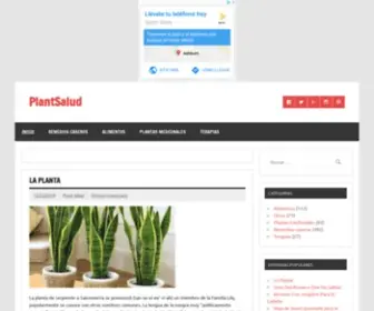 Plantsalud.com(Plantsalud) Screenshot