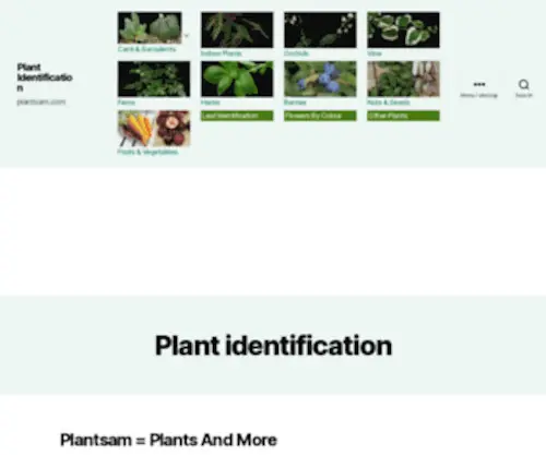 Plantsam.com(Plant Identification) Screenshot
