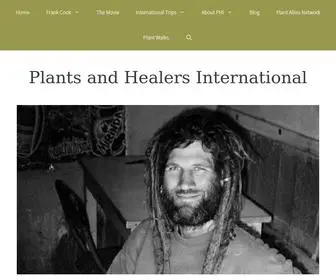 Plantsandhealers.org(Connecting people) Screenshot