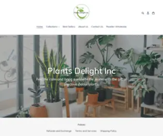 Plantsdelightinc.com(Plants Delight Inc) Screenshot