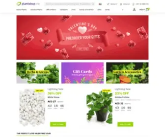 Plantshop.ae(Buy Indoor Plants) Screenshot