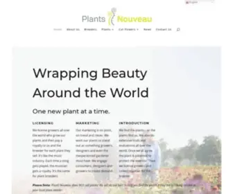 Plantsnouveau.com(Plants Nouveau) Screenshot